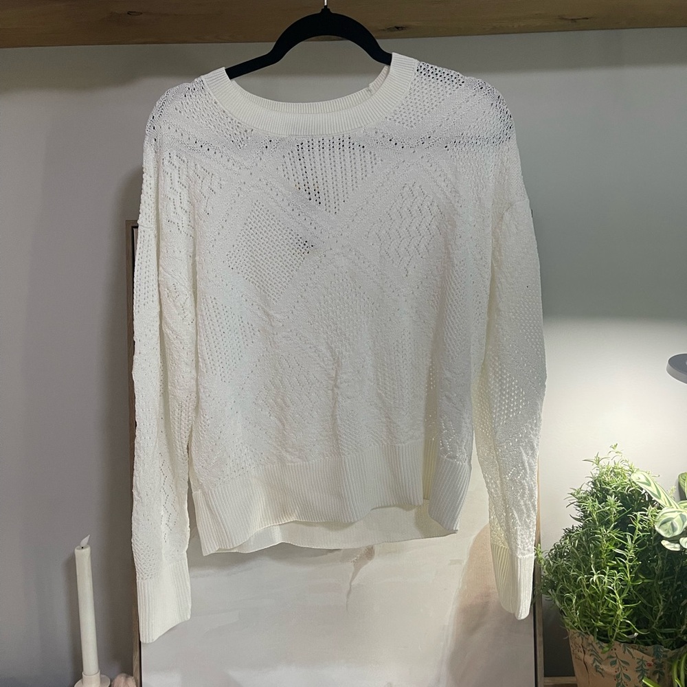 NWT Express Cream Knit Sweater